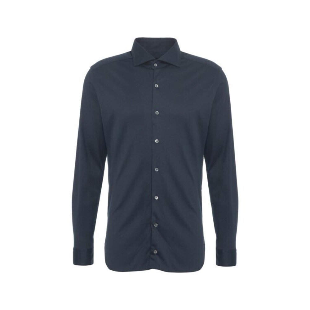 Guglieminotti Cotton Shirt With Kent Collar - NWT